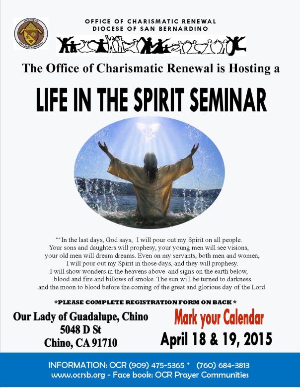 Life in the Spirit Seminar